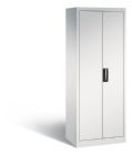 C+P Büro Drehtürenschrank Acurado 70 kg Last lichtgrau 700 x 500 x 1950 mm