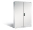 C+P Büro Drehtürenschrank Acurado mit 2 Schlüsseln lichtgrau 1200 x 400 x 1950 mm