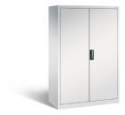 C+P Drehtürenschrank Acurado 4 lackierte Stahlböden lichtgrau 1200 x 600 x 1950 mm