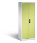 C+P Büro Drehtürenschrank Acurado 70 kg Last viridingrün 700 x 500 x 1950 mm