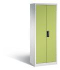 C+P Büro Drehtürenschrank variable Fachböden viridingrün 700 x 500 x 1950 mm
