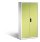C+P Büro Drehtürenschrank Acurado verstärkte Türen viridingrün 930 x 400 x 1950 mm