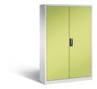 C+P Büro Drehtürenschrank Acurado Doppeltür in viridingrün 1200 x 400 x 1950 mm