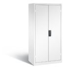 C+P Büro Drehtürenschrank Acurado 900 Ergo Lock weiß 930 x 600 x 1950 mm