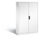 C+P Büro Drehtürenschrank Acurado Türen in weiß 1200 x 500 x 1950 mm