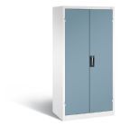 C+P Büro Drehtürenschrank Acurado horizontblau 930 x 600 x 1950 mm