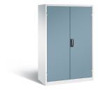 C+P Büro Drehtürenschrank mit Flügeltüren Acurado horizontblau 1200 x 600 x 1950 mm