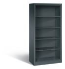 C+P Büroregal mit Fächer Acurado Last 70 kg anthrazit 930 x 500 x 1950 mm