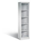 C+P Büroregal mit Rückwand Acurado lichtgrau 502 x 400 x 1950 mm