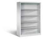 C+P Büroregal Acurado mit Rückwand und 4 Böden in lichtgrau 1200 x 600 x 1950 mm