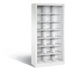 C+P Stahl Büroregal mit Zwischenböden Acurado weiß 930 x 400 x 1950 mm