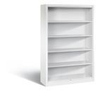 C+P Büroregal mit Rückwand Acurado weiß 1200 x 400 x 1950 mm