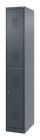 C+P Doppelstöckiger Feuerwehrspindl Flexo anthrazit 300 x 500 x 1850 mm