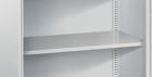 C+P Einlegeboden aus Stahl lackiert 70 kg 794 x 352 mm lichtgrau