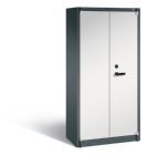 C+P Feuergeschützter Flügeltürenschrank Certos Höhe 1950 mm anthrazit grau