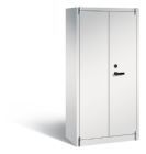 C+P Feuergeschützter Flügeltürenschrank Certos H 1950 x B 930 x T 500 mm lichtgrau