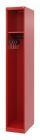 C+P Feuerwehrspind Evolo Modell Expert 1 Abteil feuerrot 300 x 500 x 1850 mm