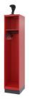 C+P Feuerwehrspind Expert mit Helmhalter feuerrot 400 x 500 x 1850 mm
