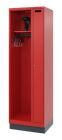 C+P Feuerwehrspind Evolo Kombi 2 Abteile feuerrot 600 x 500 x 190 mm