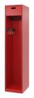 C+P Feuerwehrspind Evolo Praktus in feuerrot 400 x 500 x 1850 mm