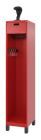 C+P Feuerwehrspind Evolo Praktus 1 Abteil in feuerrot 400 x 500 x 1950 mm