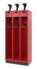 C+P Stahl Feuerwehrspind Evolo Praktus feuerrot 900 x 500 x 1850 mm