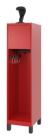 C+P Feuerwehrspind Youngster 1 Abteil feuerrot 400 x 500 x 1530 mm