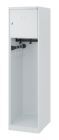 C+P Feuerwehrspind Evolo Youngster in lichtgrau 400 x 500 x 1530 mm