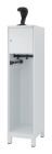 C+P Feuerwehrspind mit Schloss Youngster hellgrau 400 x 500 x 1530 mm