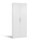 C+P Flügeltürenschrank aus Stahl Asisto 4 Böden weiß 800 x 435 x 1980 mm