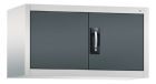 C+P Flügeltürenschrank Acurado 900 anthrazitgrau lichtgrau 930 x 400 x 500 mm