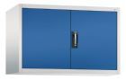 C+P Flügeltürenschrank als Aufsatz enzianblau 1200 x 500 x 790 mm
