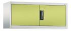 C+P Aufsatz Flügeltürenschrank Acurado 900 viridingrün grau 1200 x 400 x 500 mm