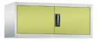 C+P Flügeltürenschrank Acurado-900, H500B1200T500 mm, Lichtgrau/Viridingrün