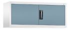 C+P Aufsatzschrank Acurado 900 mit Schloss in weiß 1200 x 400 x 500 mm