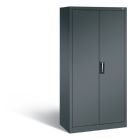 C+P Garderobenschrank Acurado mit Doppeltür dunkelgrau 930 x 500 x 1950 mm