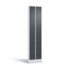C+P Kleingefachschrank 20 Fächer 1950 x 460 x 200 mm lichtgrau anthrazit