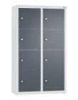 C+P Kleingefachschrank mit 8 Fächer anthrazit 460 x 200 x 770 mm