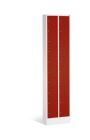 C+P Kleingefachschrank 20 Fächer 1950 x 460 x 200 mm lichtgrau rubinrot