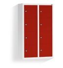 C+P Kleingefachschrank mit 8 Fächer rubinrot 460 x 200 x 770 mm