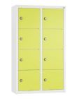 C+P Kleingefachschrank Serie 8170 mit 8 Fächer viridingrün 460 x 200 x 770 mm