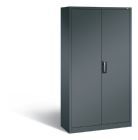 C+P Magazinschrank mit 46 Lagerkästen Türen in anthrazitgrau 1000 x 420 x 1980 mm