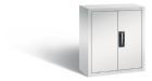 C+P Magazinschrank mit 42 Sichtkästen lichtgrau 700 x 300 x 830 mm