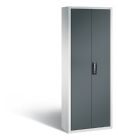 C+P Magazinschrank 9 Einlegeböden aus Stahl anthrazit 700 x 300 x 1980 mm