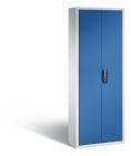C+P Magazinschrank aus Serie 13 mit 114 Lagerkästen enzianblau 700 x 300 x 1980 mm