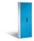 C+P Magazinschrank 9 Einlageböden aus Stahl lichtblau 700 x 300 x 1980 mm