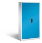 C+P Magazinschrank mit 72 Sichtlagerkästen H 1980 mm lichtgrau lichtblau