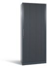 C+P Großer Rollladenschrank Asisto Kunstlamellen in anthrazit 800 x 435 x 1980 mm