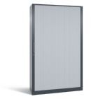 C+P Rollladenschrank Asisto H 1980 x  B 1200 x T 435 mm anthrazit weißaluminium