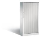 C+P Großer Rollladenschrank Asisto 3 Böden lichtgrau 800 x 435 x 1639 mm